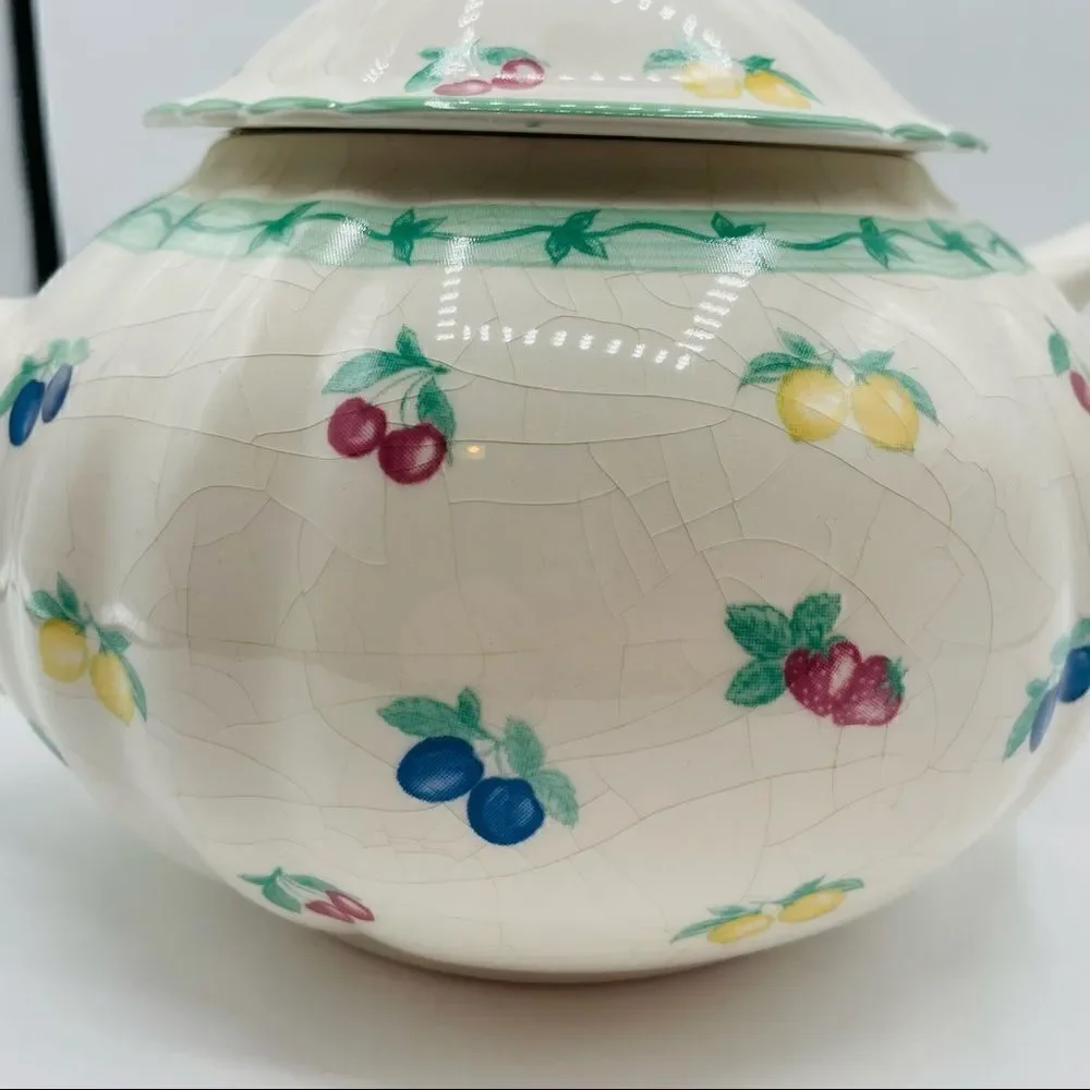 Vintage Manifattura de Laveno Richard Ginori Boboli Gardens Teapot